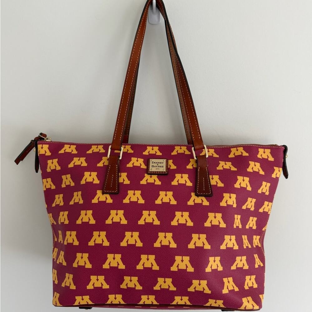 Dooney and Bourke University of Minnesota tote Collegiate Colection